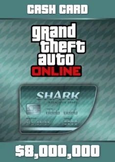 GTA 5 Megalodon Shark Cash Card - 8 000 000 GTA$ | PC | Онлайн