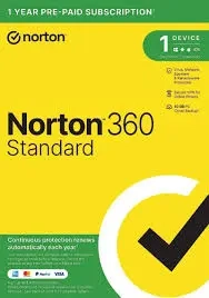 Ключ Norton 360 Standard 1 устр. 90 дней (Global) ...