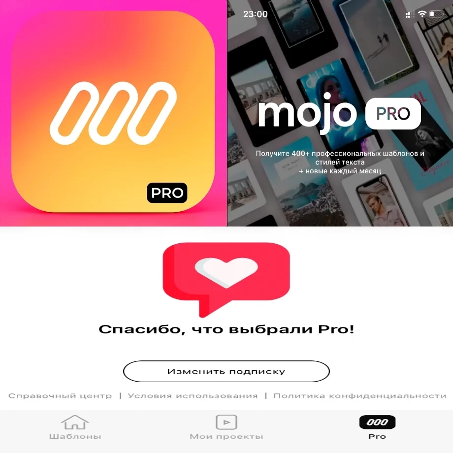Mojo Reels & Video Maker PRO: Аккаунт iOS на 1 год | ggsel