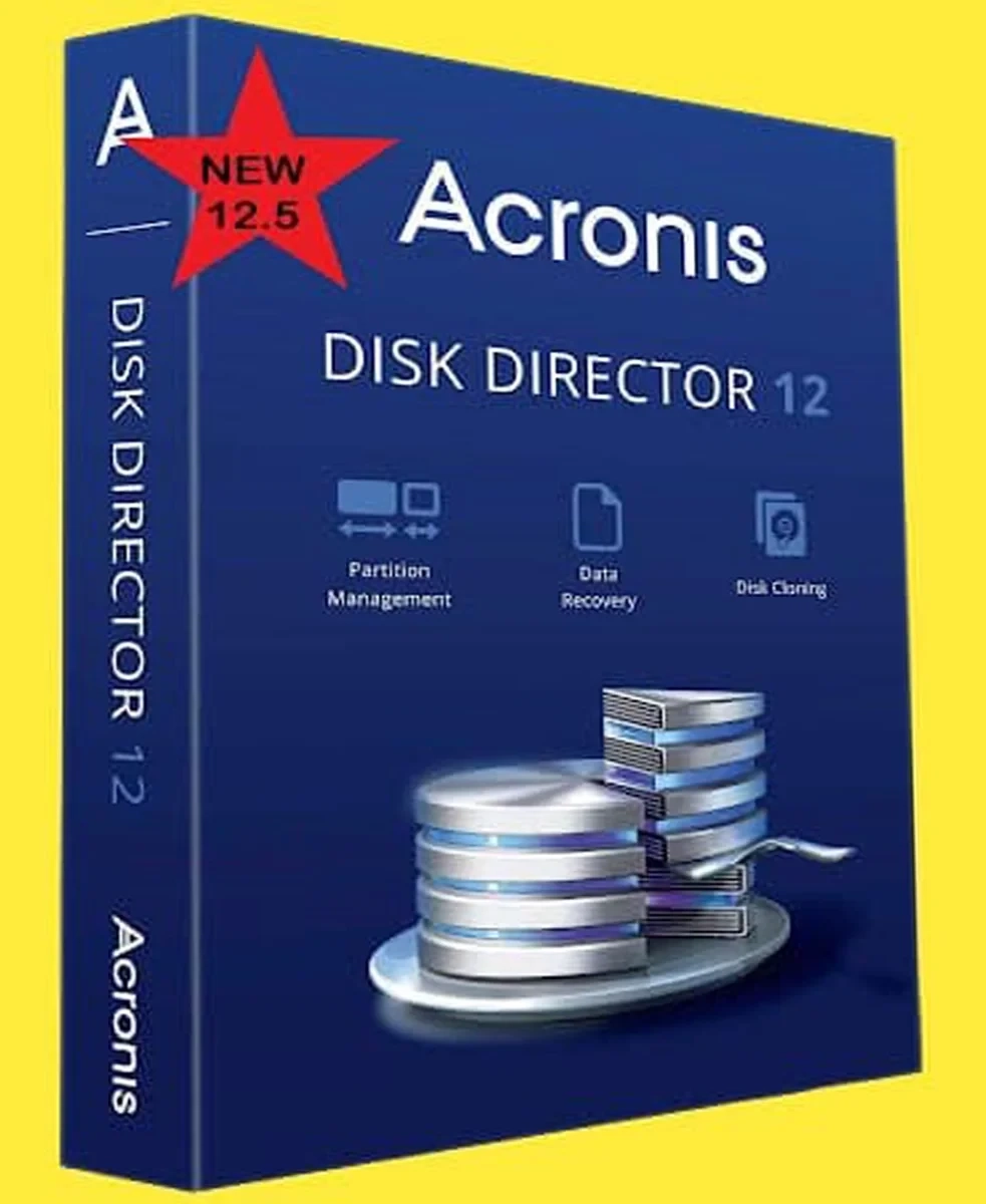 Ключ Acronis Disk Director 12.5 — пожизненная лицензия