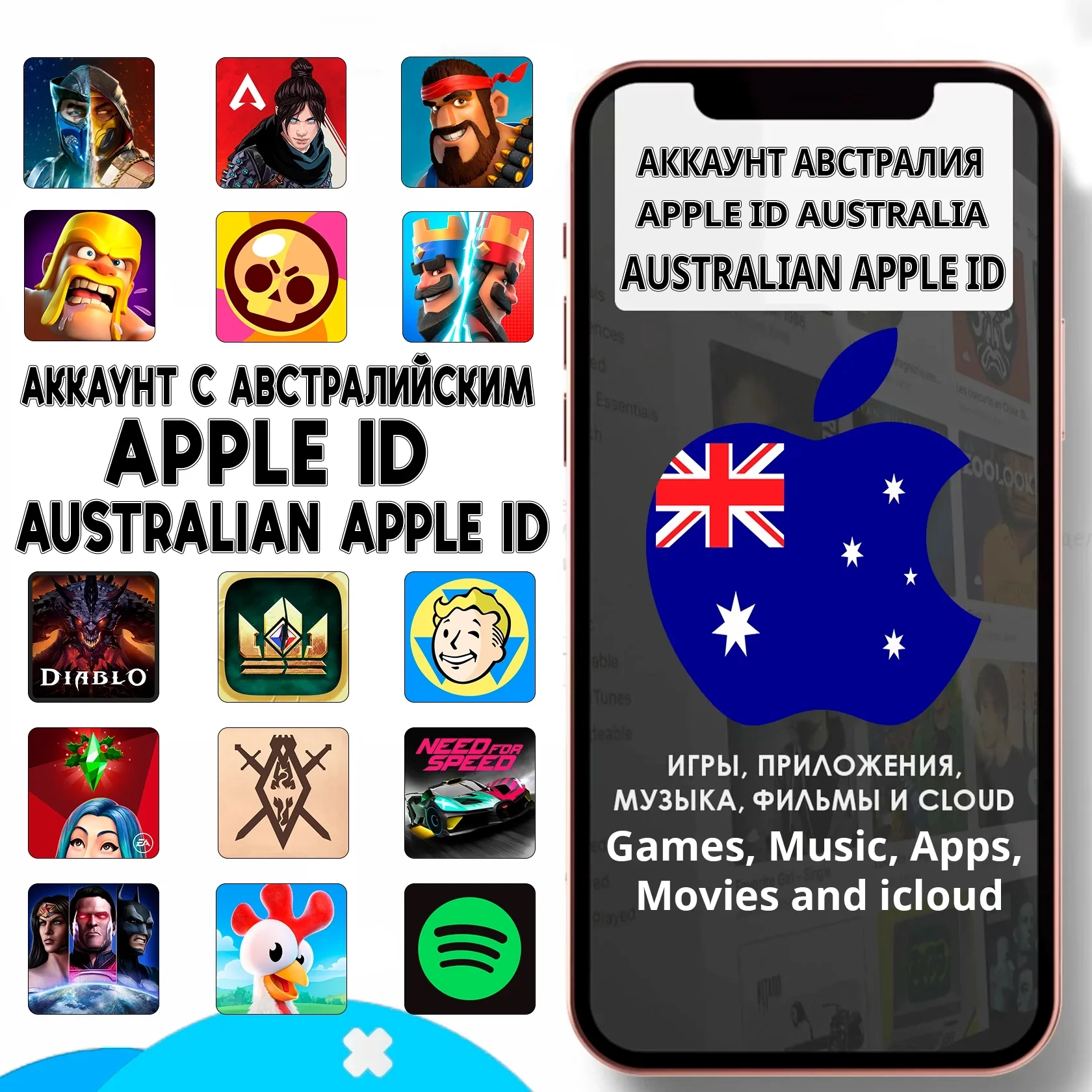 Apple ID Личный Австралия | App Store | Купить онлайн