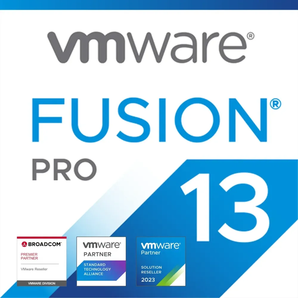 Ключ VMware Fusion 13 Pro для macOS - Лицензия онлайн