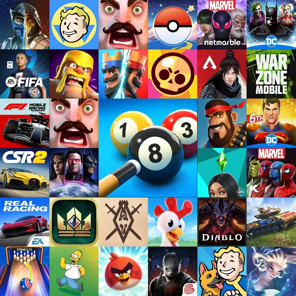 8 Ball Pool iOS AppStore Аккаунт + Игры - Купить Онлайн