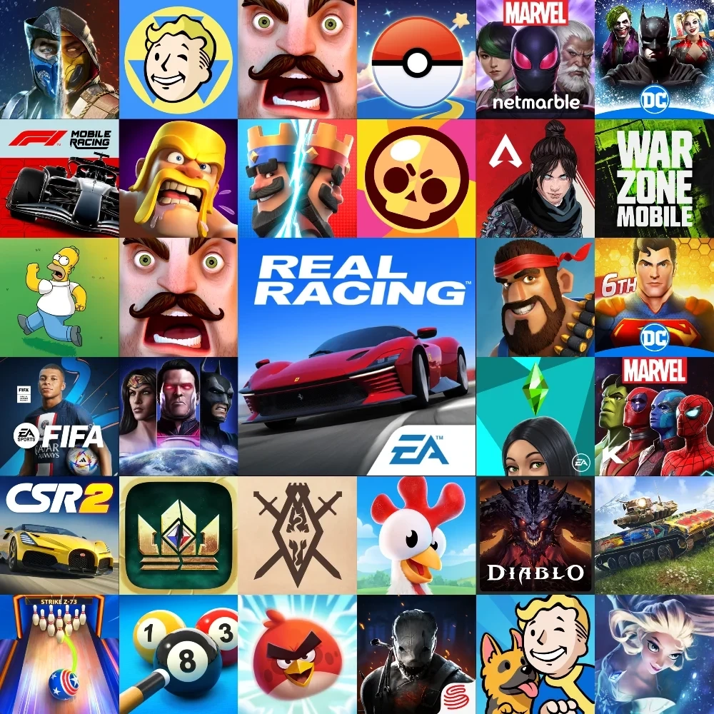 Аккаунт с Real Racing 3 и бесплатными играми | Мгн...