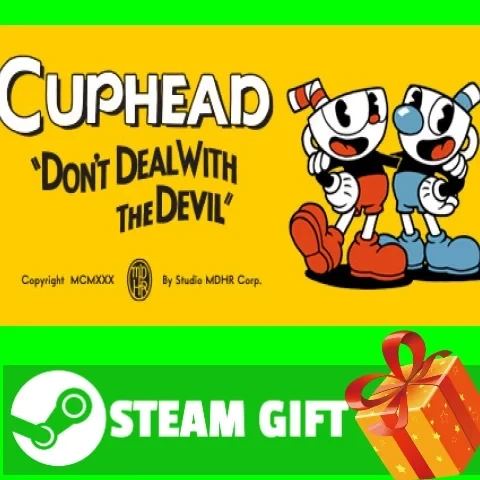 Cuphead Steam Gift (Все страны+РФ) - Купить онлайн