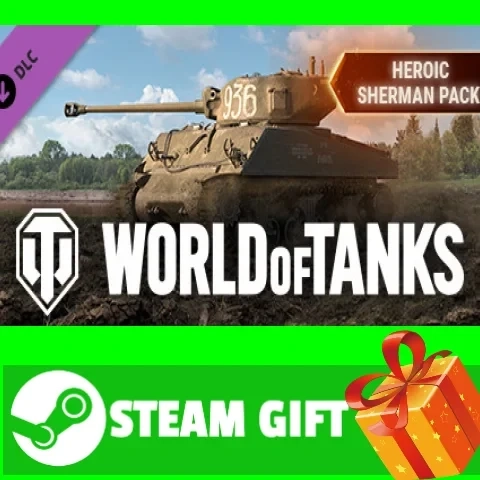 World of Tanks Heroic Sherman Pack DLC Steam – Купить онлайн