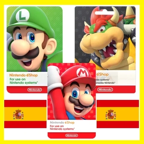Подарочные карты Nintendo eShop 15-150 EUR | Быстрая доставка