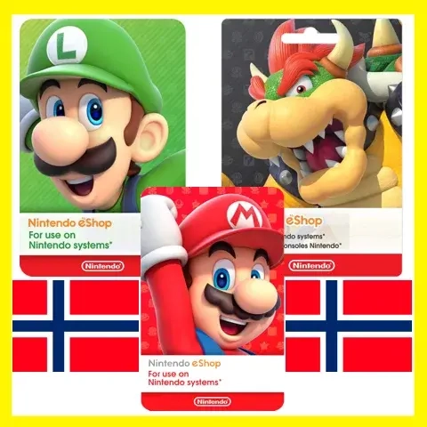 Nintendo eShop 250-2000 NOK (Норвегия) - Купить код