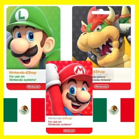 Nintendo eShop карта Мексика (MXN) - Код пополнения