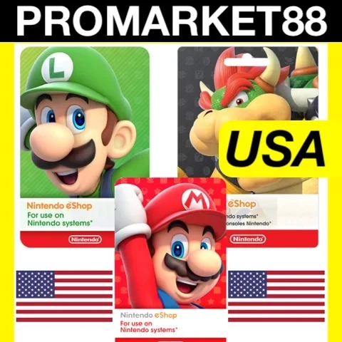Nintendo eShop Gift Card США (USD) - Код для аккаунта