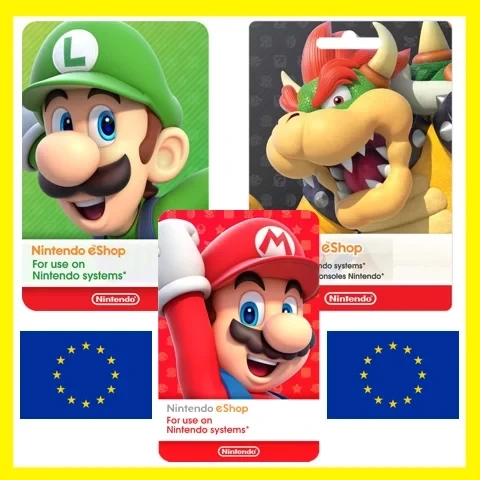Nintendo eShop EURO (15-150 EUR) - Код для Европы