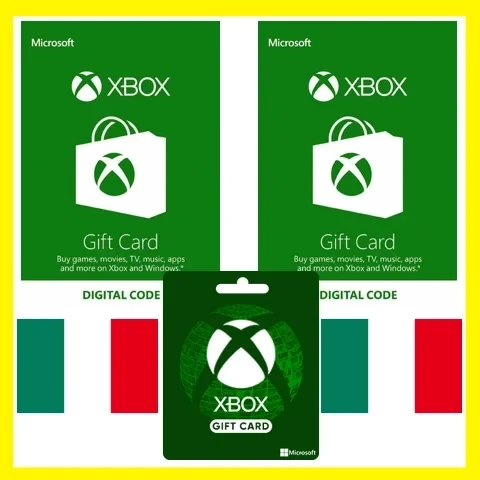 Xbox Live Gift Card EUR (Италия) - Пополнение аккаунта
