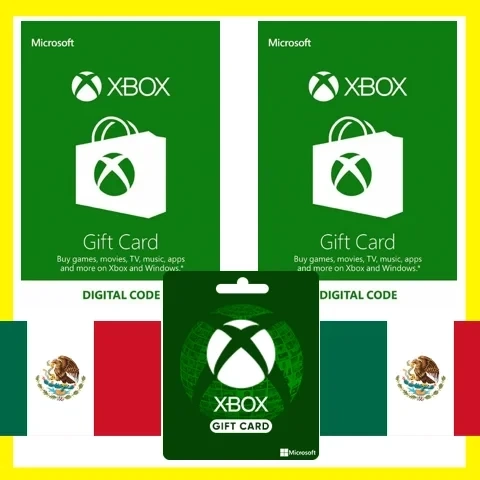 Xbox Gift Card 200-2000 MXN (Мексика) - Купить код онлайн