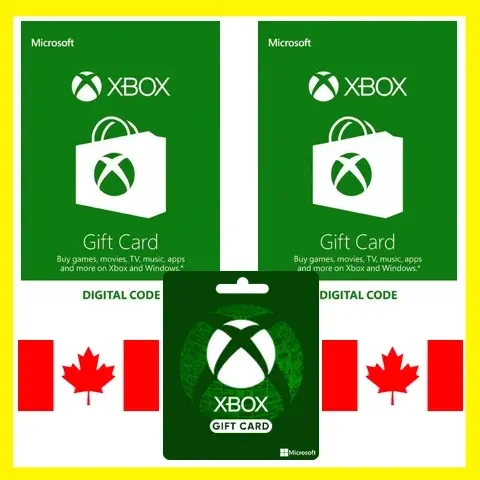 Xbox Live Gift Card 15-200 CAD (Канада) - Купить онлайн