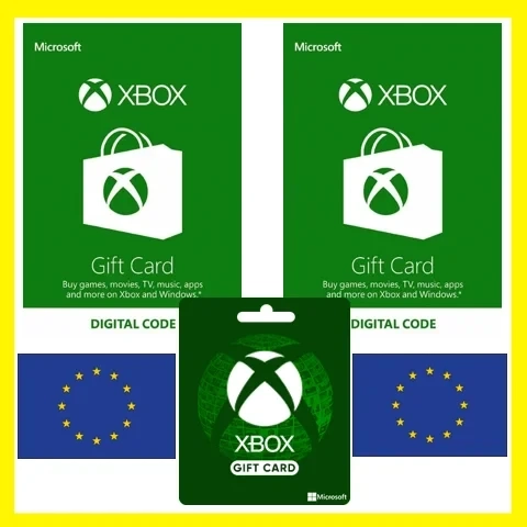 Xbox Live Gift Card (Европа) - купить пополнение счета онлайн