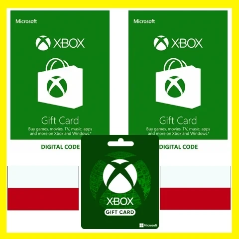 Xbox Live Gift Card 100-600 PLN (Польша) - Купить онлайн