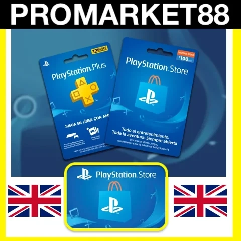 PSN карта оплаты Великобритания GBP | PlayStation Store UK