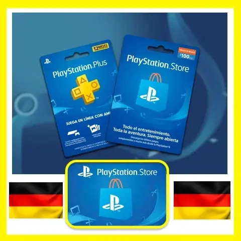 PSN Germany EUR: Подарочная карта PlayStation Store Германия