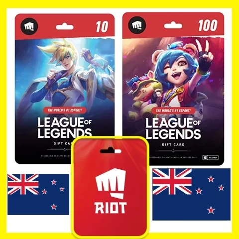 League of Legends карты (NZ) - Riot Points для Океании (OCE)