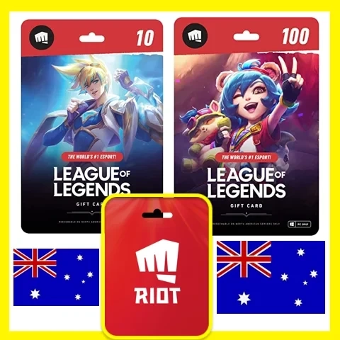 League of Legends Gift Card (Австралия) - Riot Points