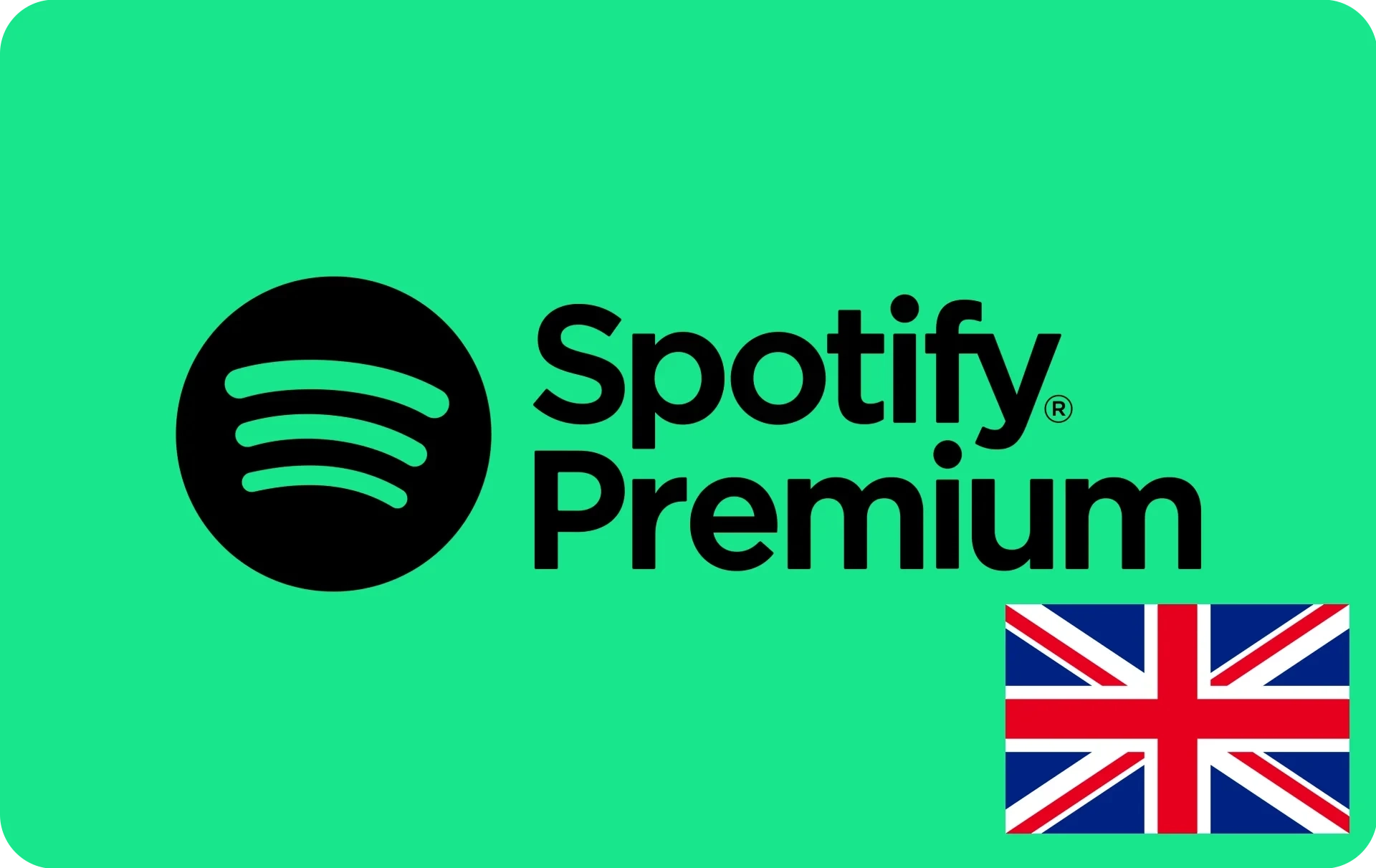 Spotify Premium Великобритания: Код активации | Подарочная карта