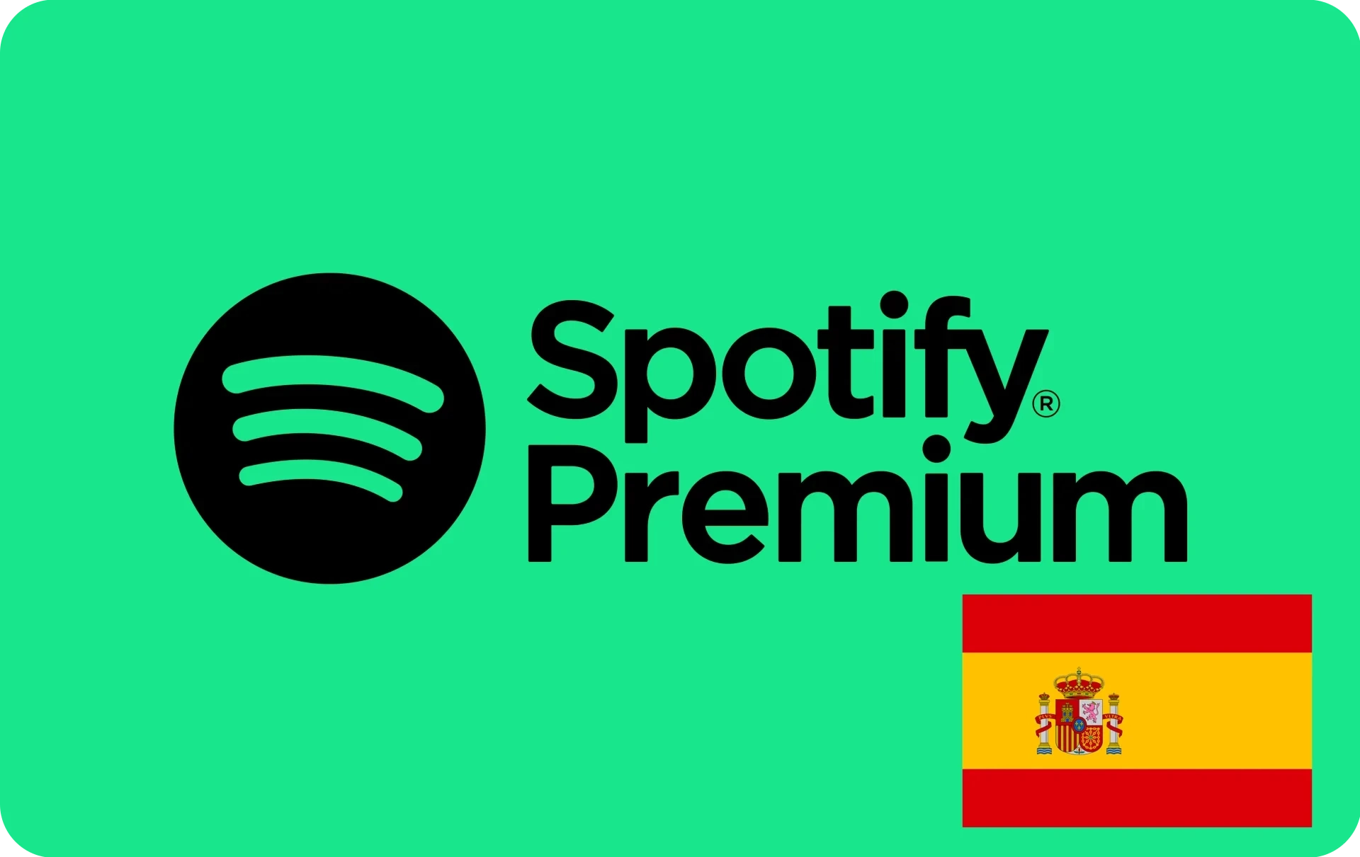 Spotify Premium (Испания): Код активации | Подарочная карта