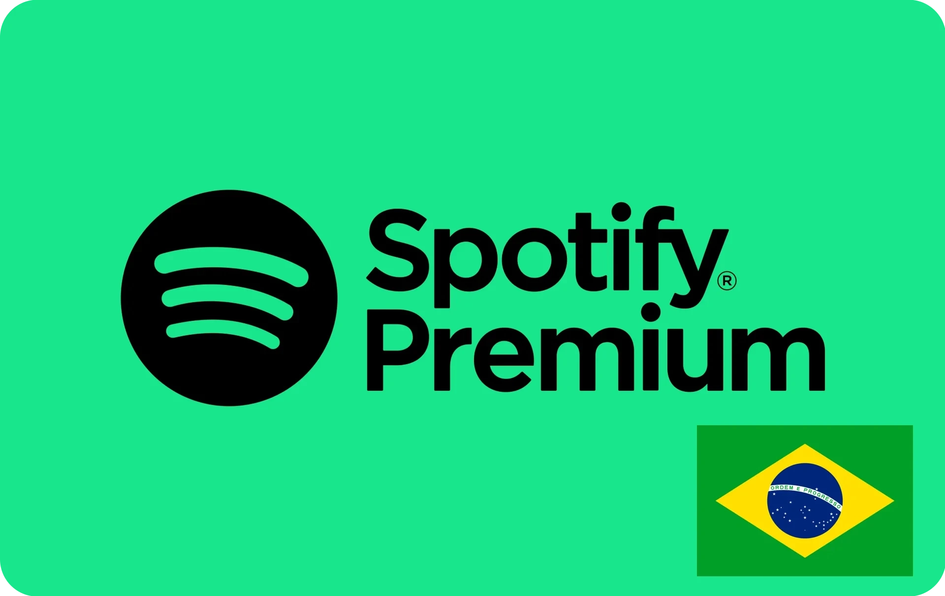Spotify Premium Бразилия: Карта пополнения | Купить онлайн