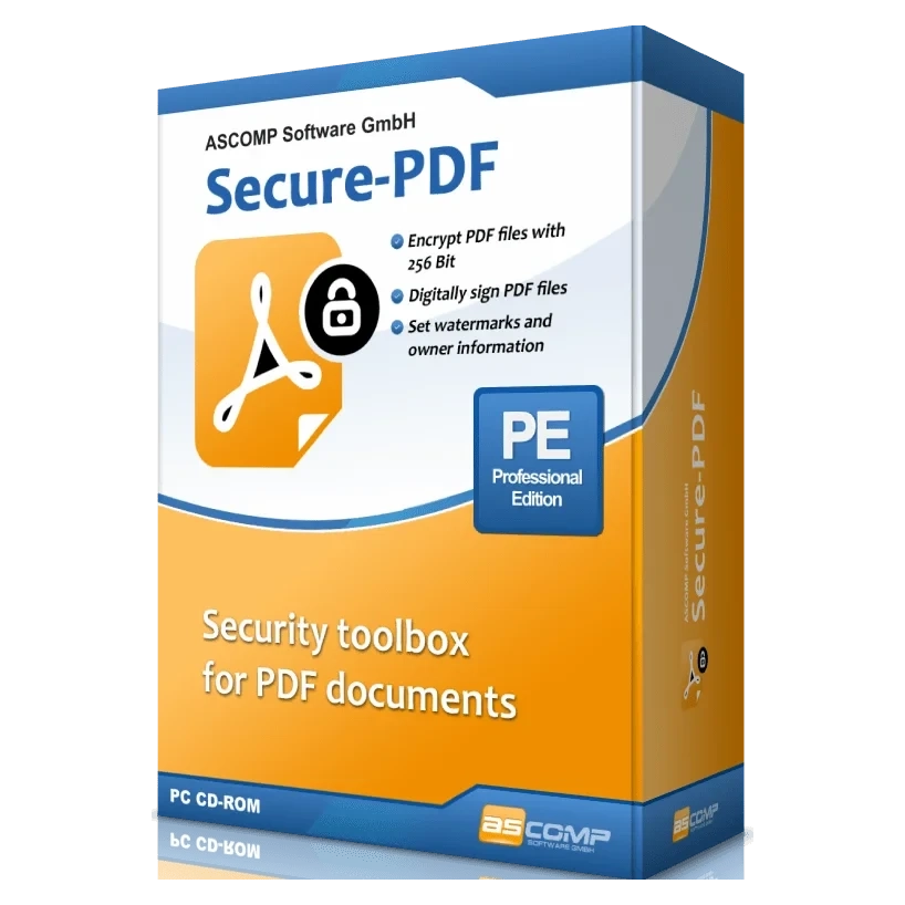 Лицензия ASCOMP Secure-PDF Professional — Ключ активации онлайн