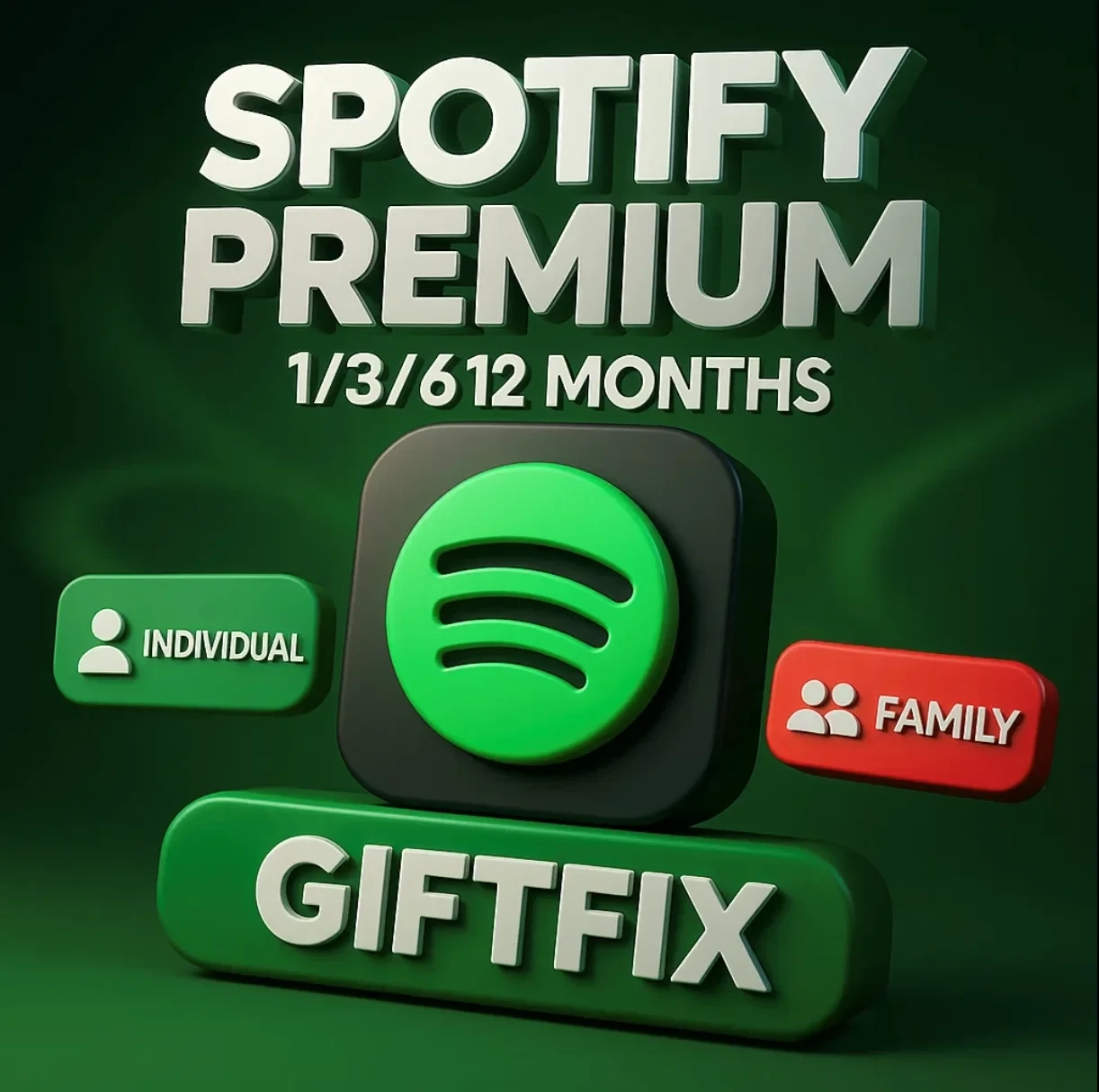 Spotify Premium | 1-12 мес | Египет/Нигерия | Ваш аккаунт