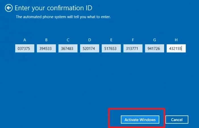 Активация Windows и Office через CID код онлайн | Услуги активации