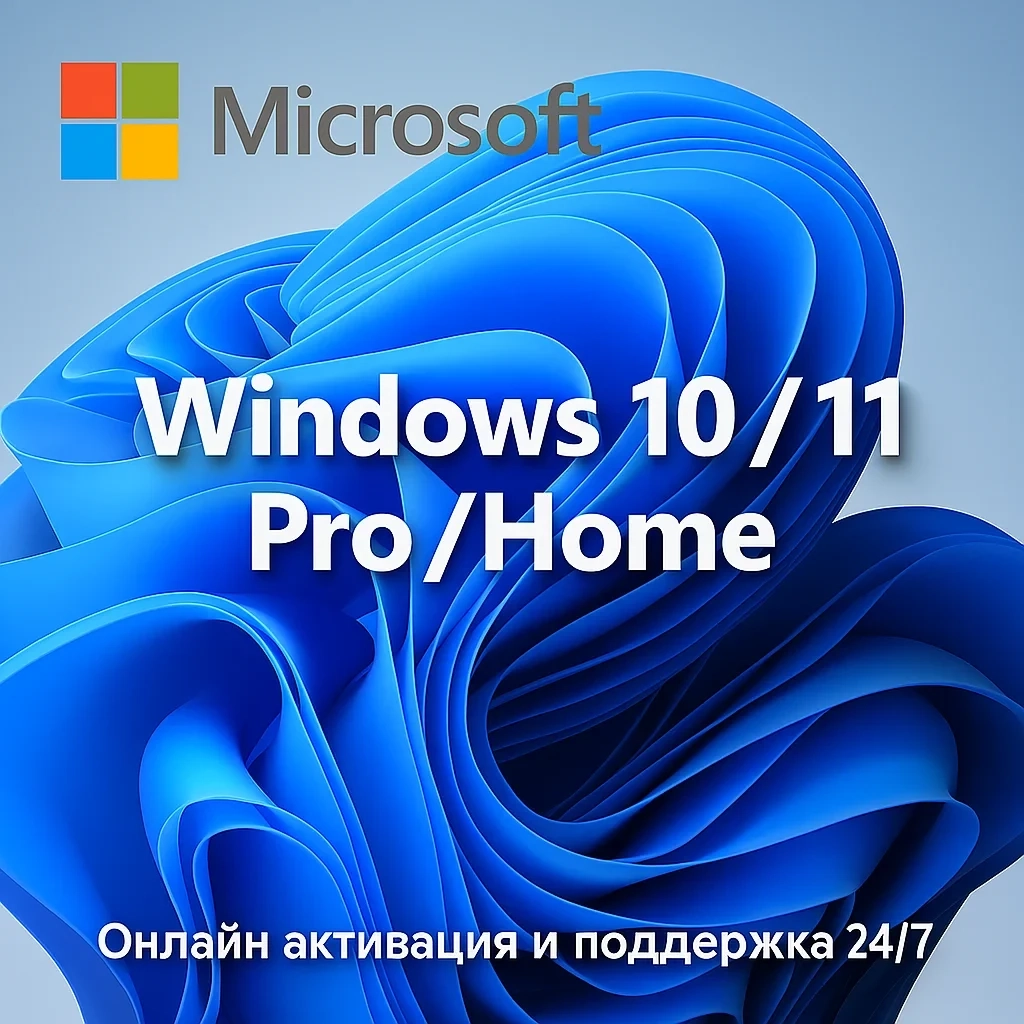 Ключ активации Windows 10/11 Pro/Home - Лицензия OEM