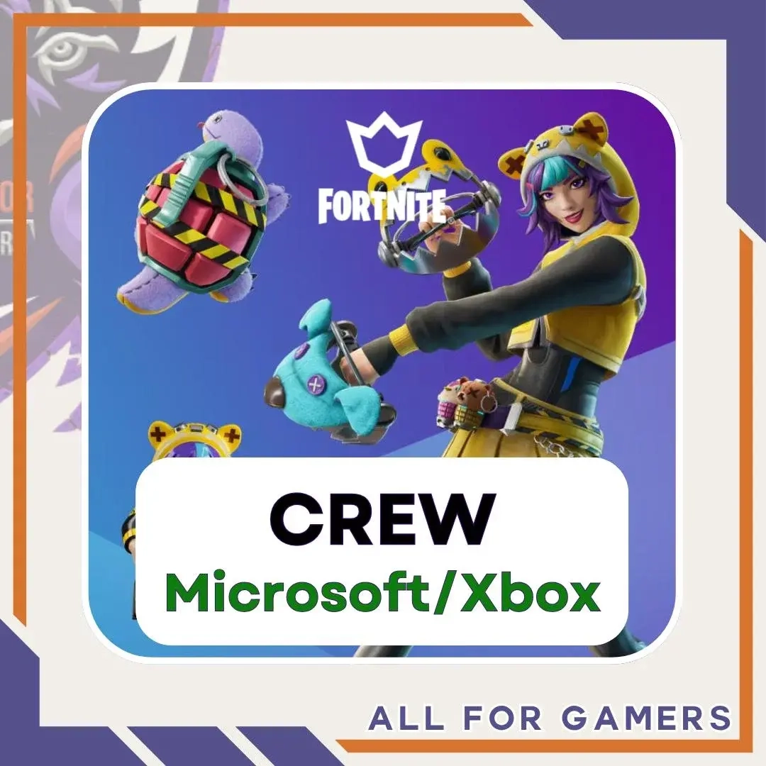 Fortnite Crew 1 Месяц (XBOX/Microsoft) - Купить Онлайн