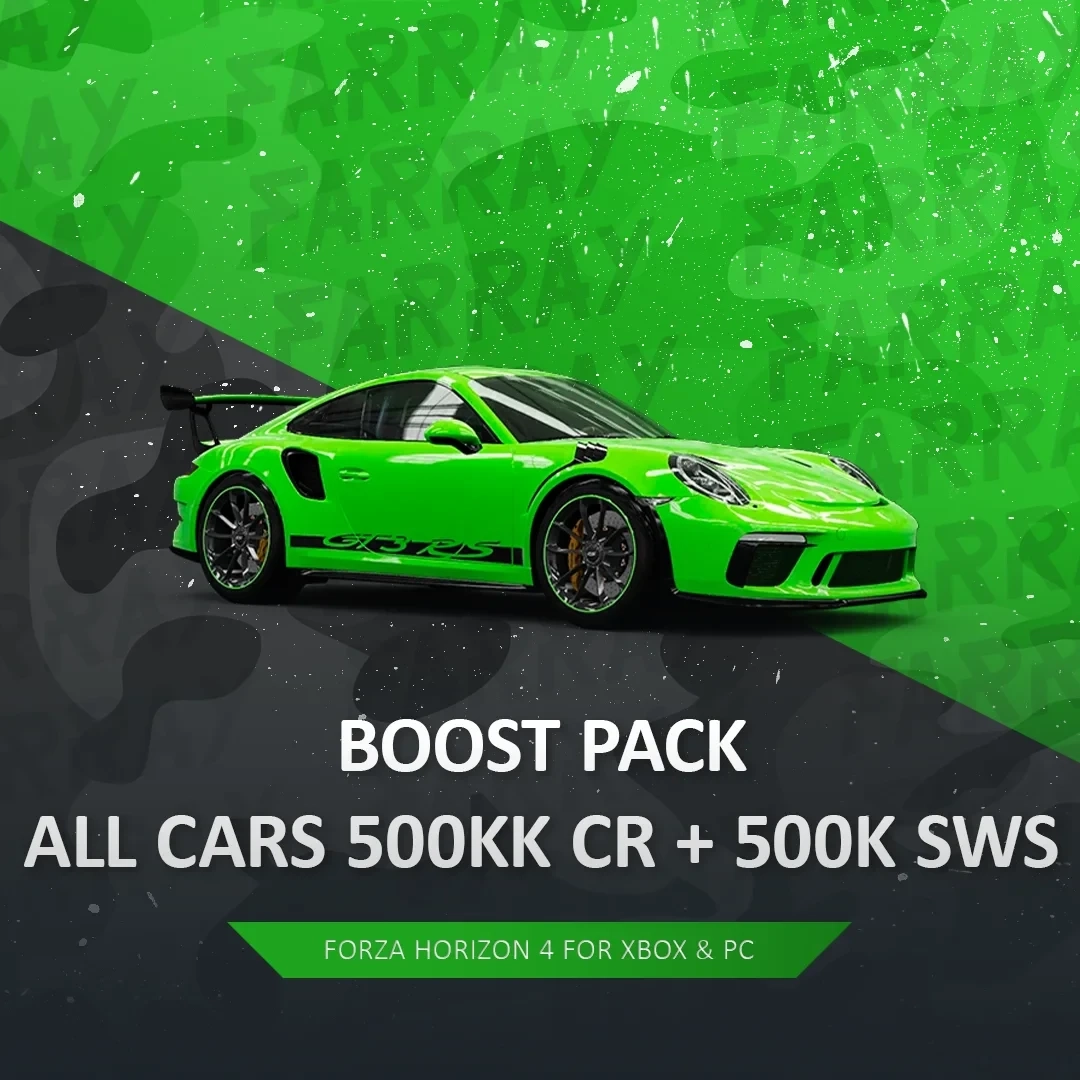FH4: Все авто, 500KK CR, 500K Super WS | Прокачка