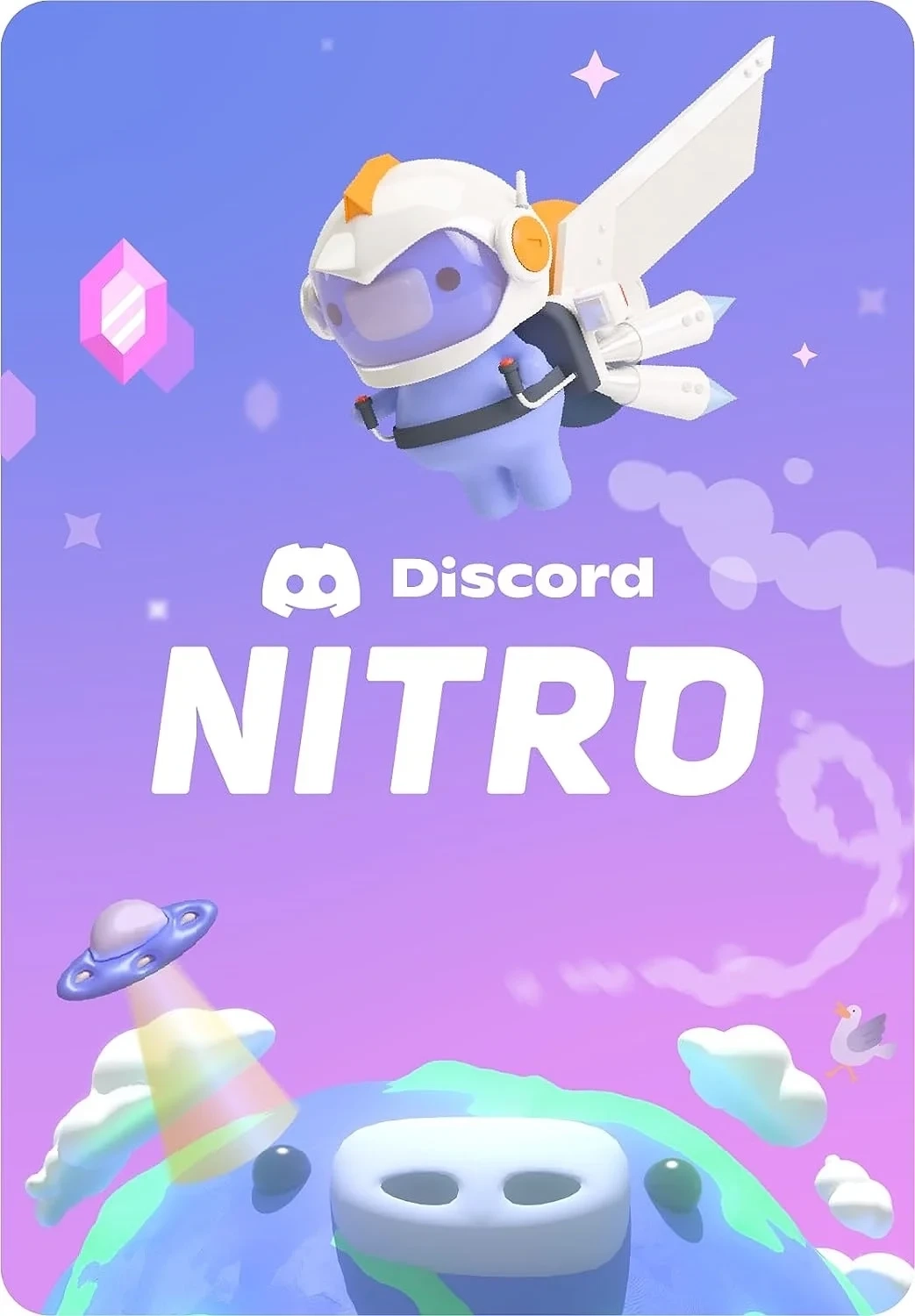 Discord Nitro на 1 год - Онлайн | Для любых аккаунтов