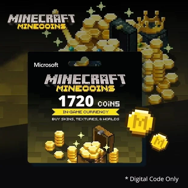 Ключ Minecraft Minecoins 1720/3500 Pack - Глобал