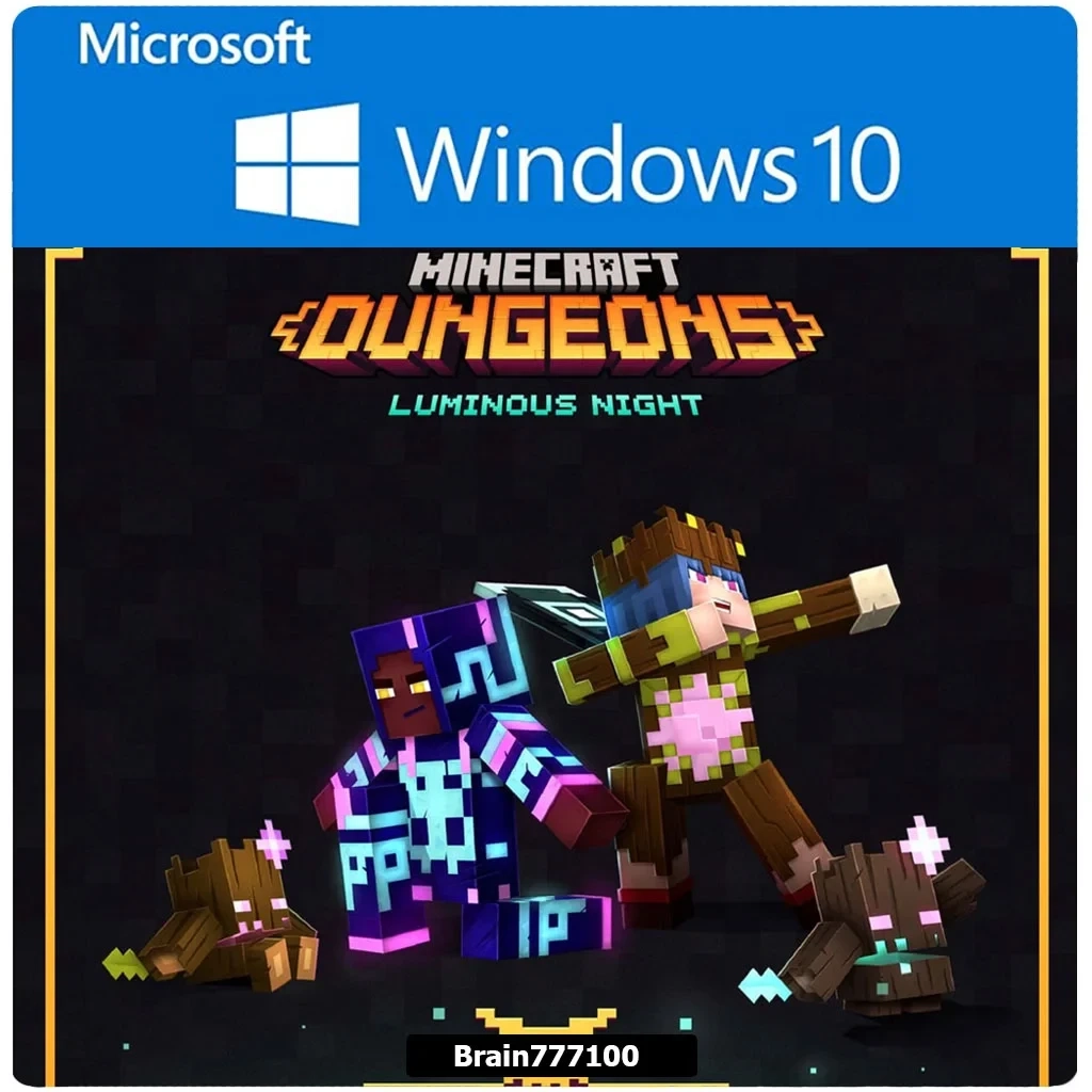 Minecraft Dungeons: Светящаяся ночь | Win 10/11 | Онлайн