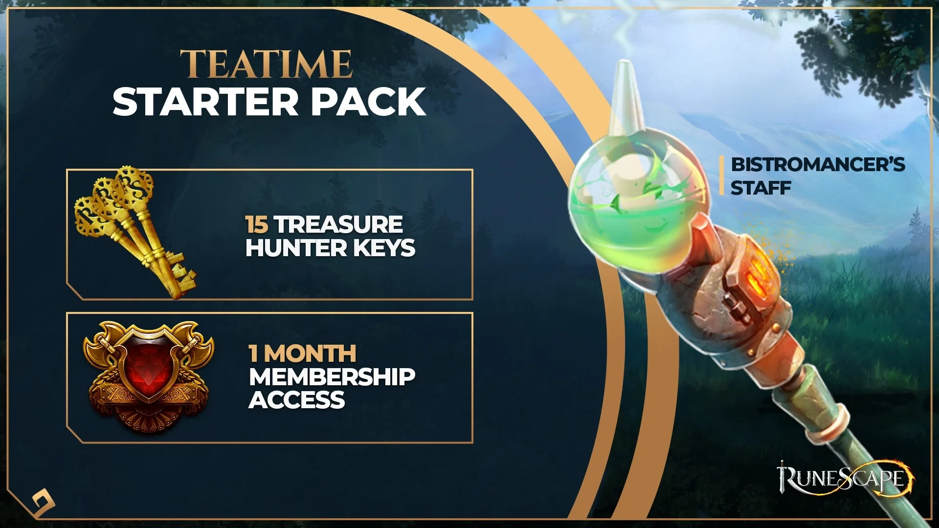 RuneScape Teatime Starter Pack Steam DLC Global