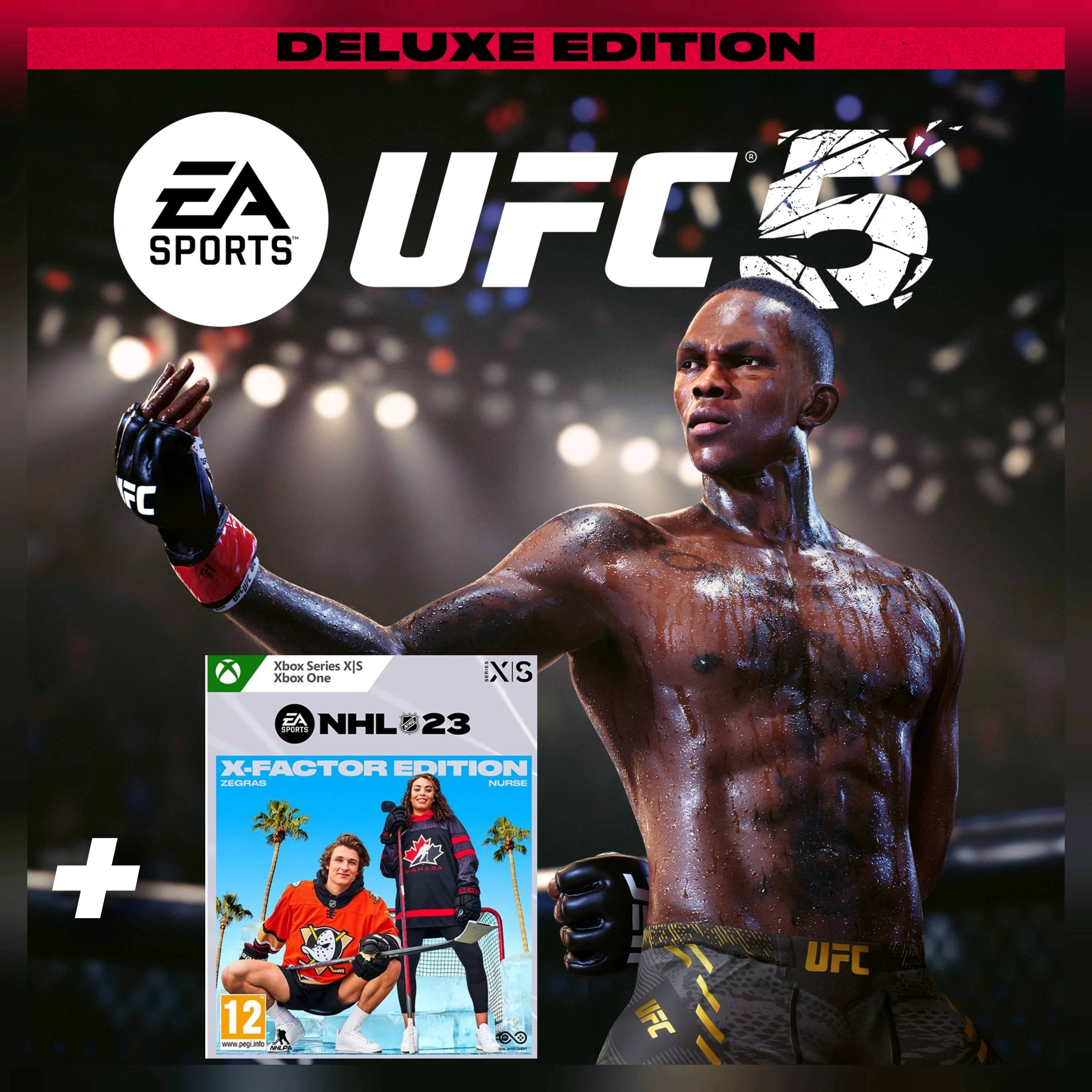 Xbox аккаунт с UFC 5, Baldur's Gate 3, NHL 23 – онлайн