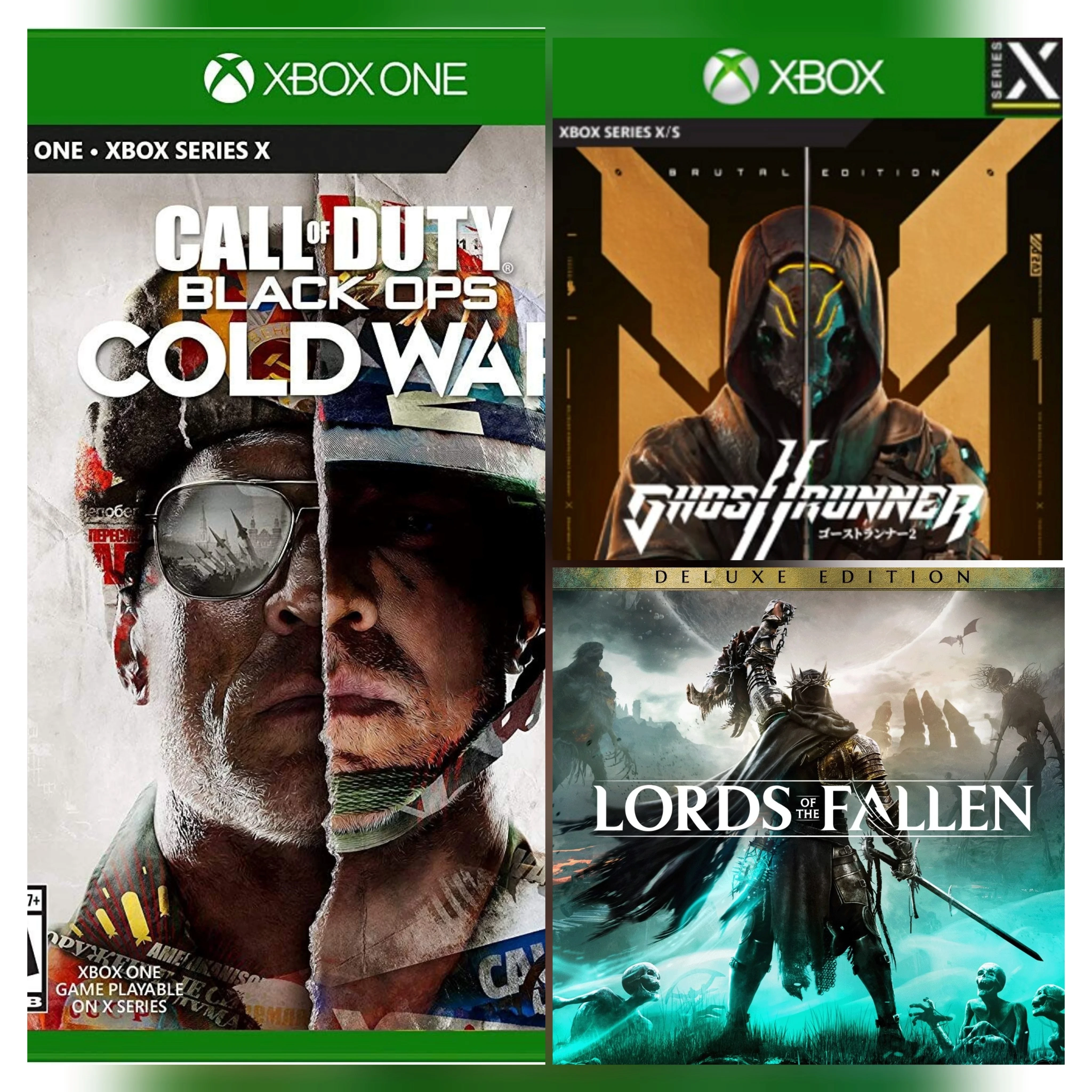 Аккаунт Xbox: CoD Cold War + Lords of Fallen