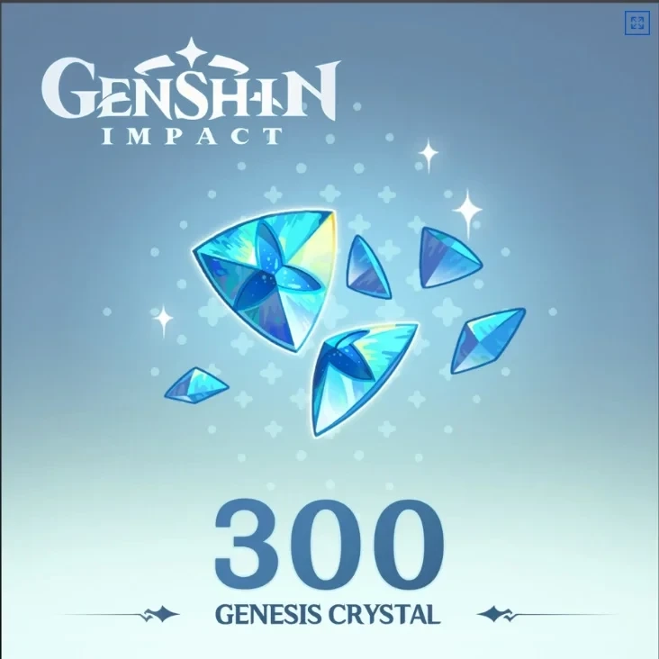 Genshin Impact: 300+30 Кристаллов Сотворения - Купить Онлайн