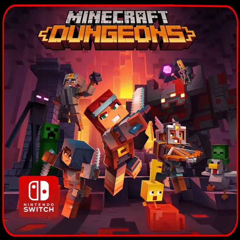 Minecraft Dungeons Nintendo Switch: Купить игру онлайн