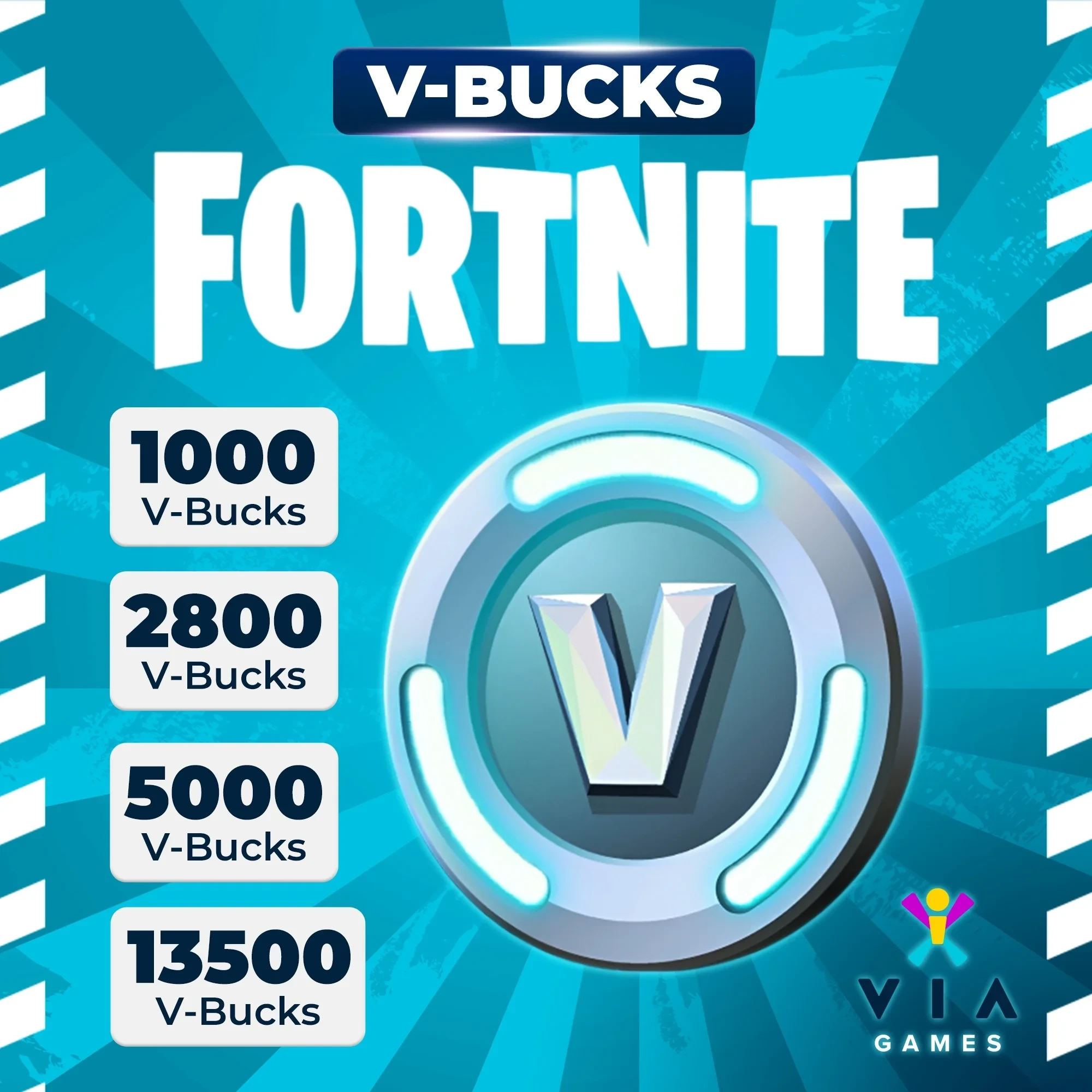 Fortnite 1000 V-Bucks Ключ - Подарочная карта | Онлайн