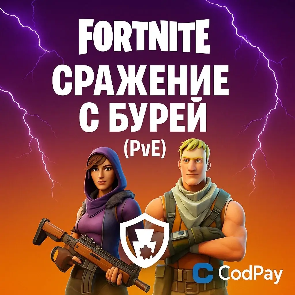 Fortnite: Сражение с Бурей (PVE) + Набор | Купить онлайн
