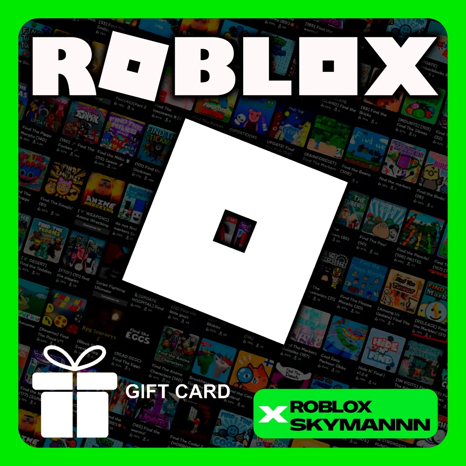 Roblox Gift Card GLOBAL: Robux для всех регионов