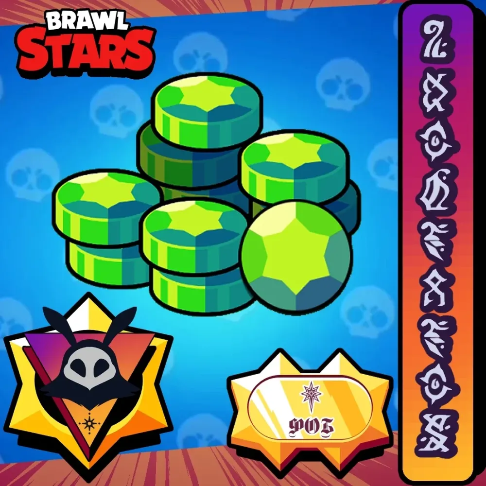 Гемы Brawl Stars (РФ/РБ) | Купить онлайн