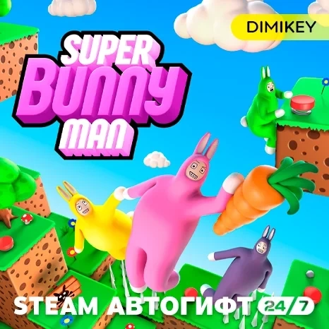 Super Bunny Man Автогифт Steam RU/KZ/UA/CIS - Купить онлайн