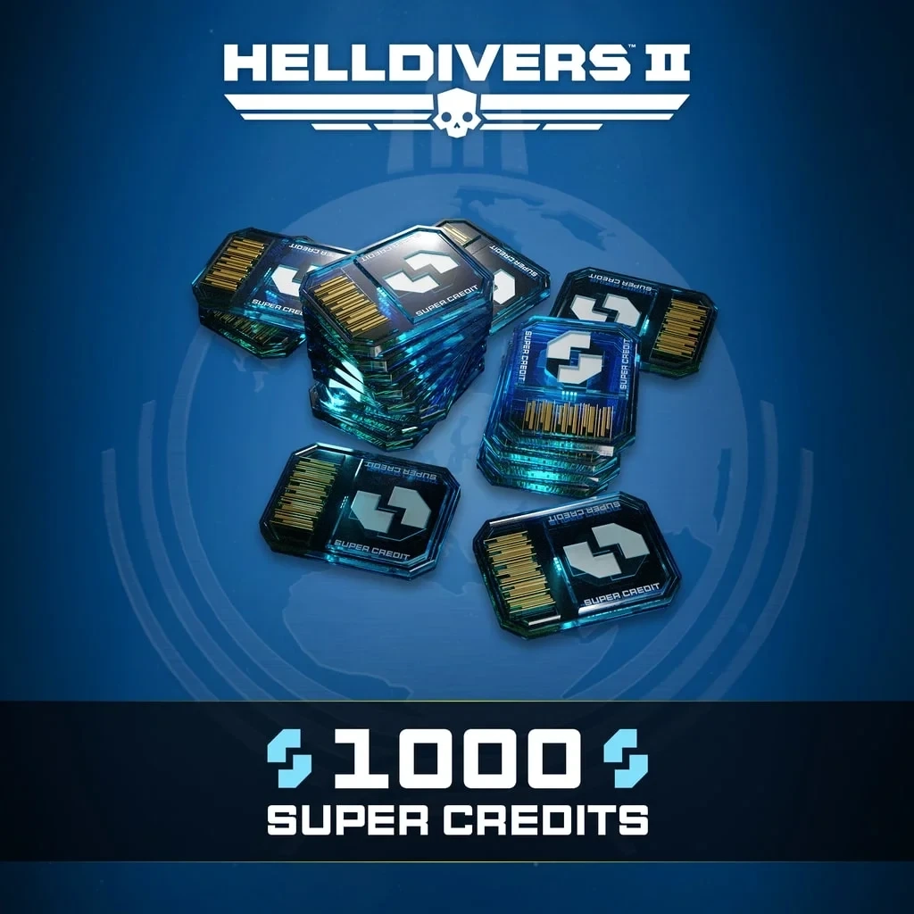 HELLDIVERS 2: 1000 Super Credits PSN | Валюта PlayStation