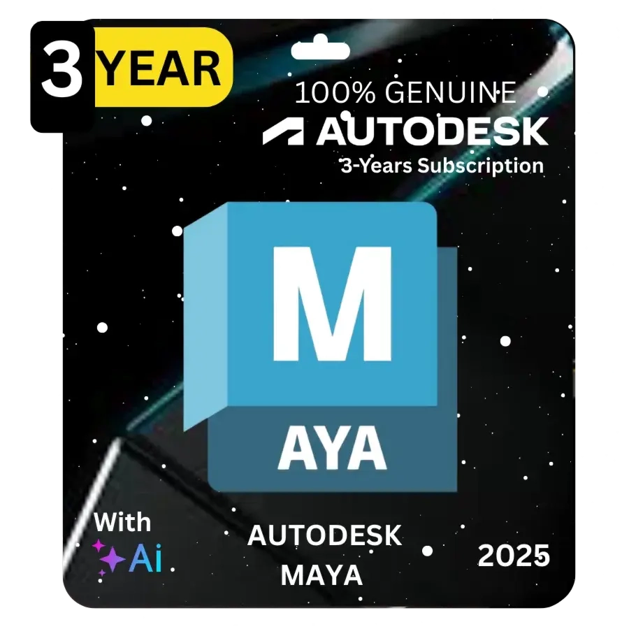 Maya 2025: Лицензия на 3 года (3 ПК) | Ключи | Онлайн