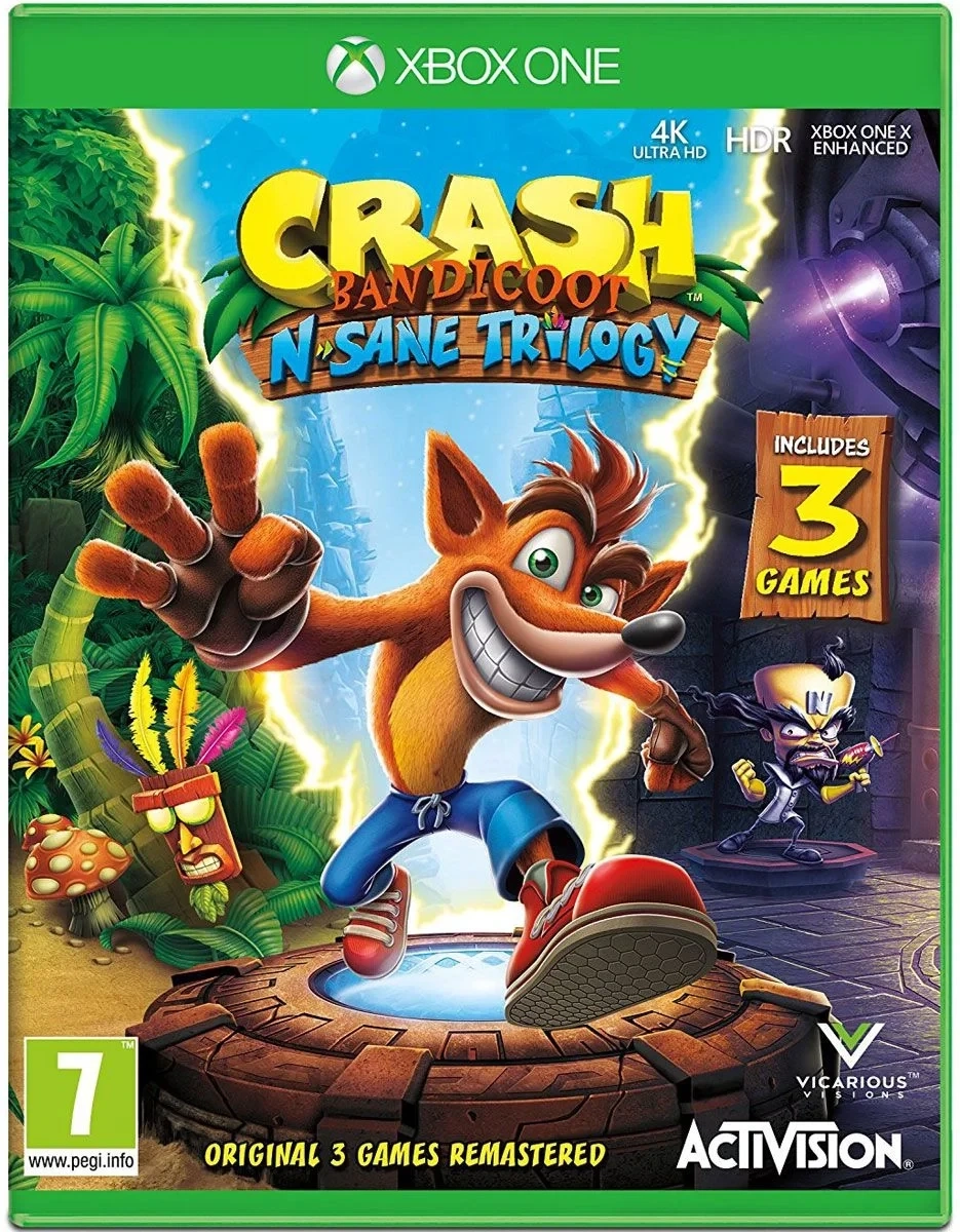 Crash Bandicoot N. Sane Trilogy XBOX Ключ AR - Куп...