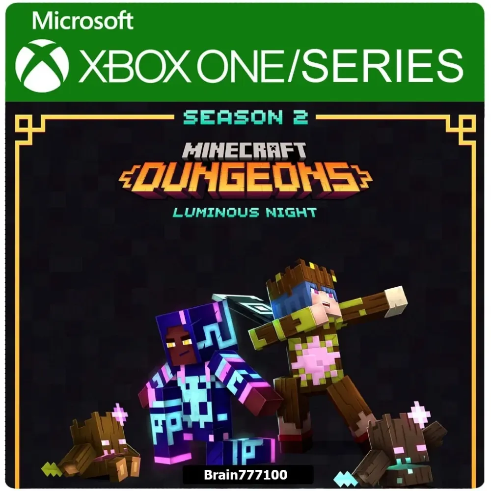 Luminous Night Adventure Pass Minecraft Dungeons Xbox | Adventure Pass